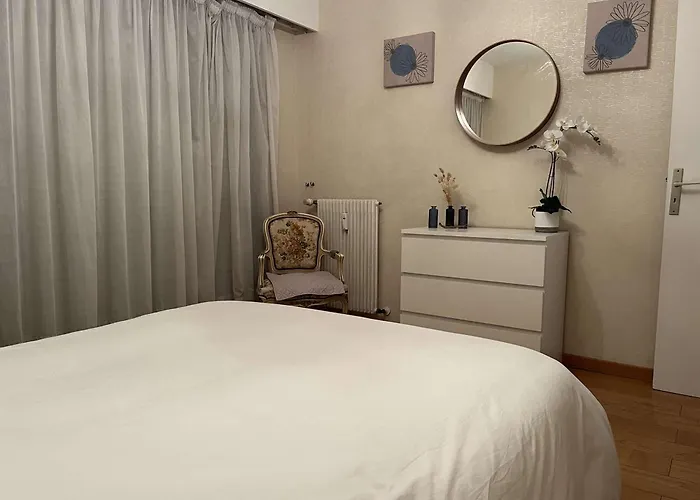 2p Avec Terrasses, Parking Prive, A 100m Des Plages - Juan-les-pins - Fr-1-252-196